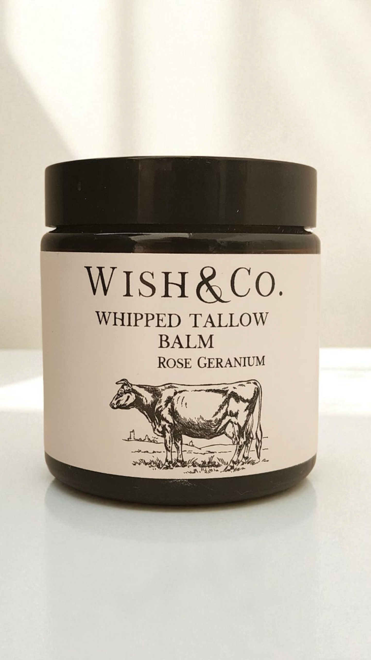 Halal - Beef Tallow Balm Rose Geranium
