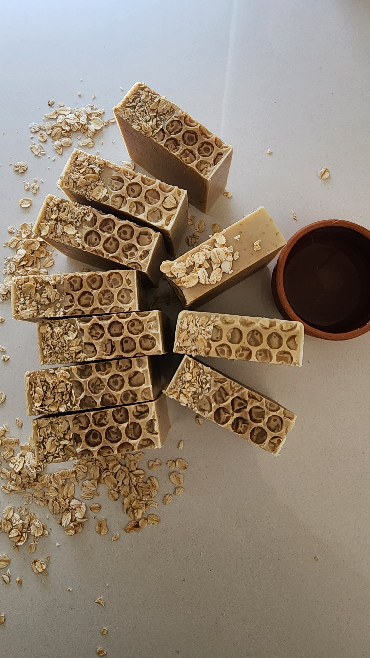 Honey and Oatmeal Soap