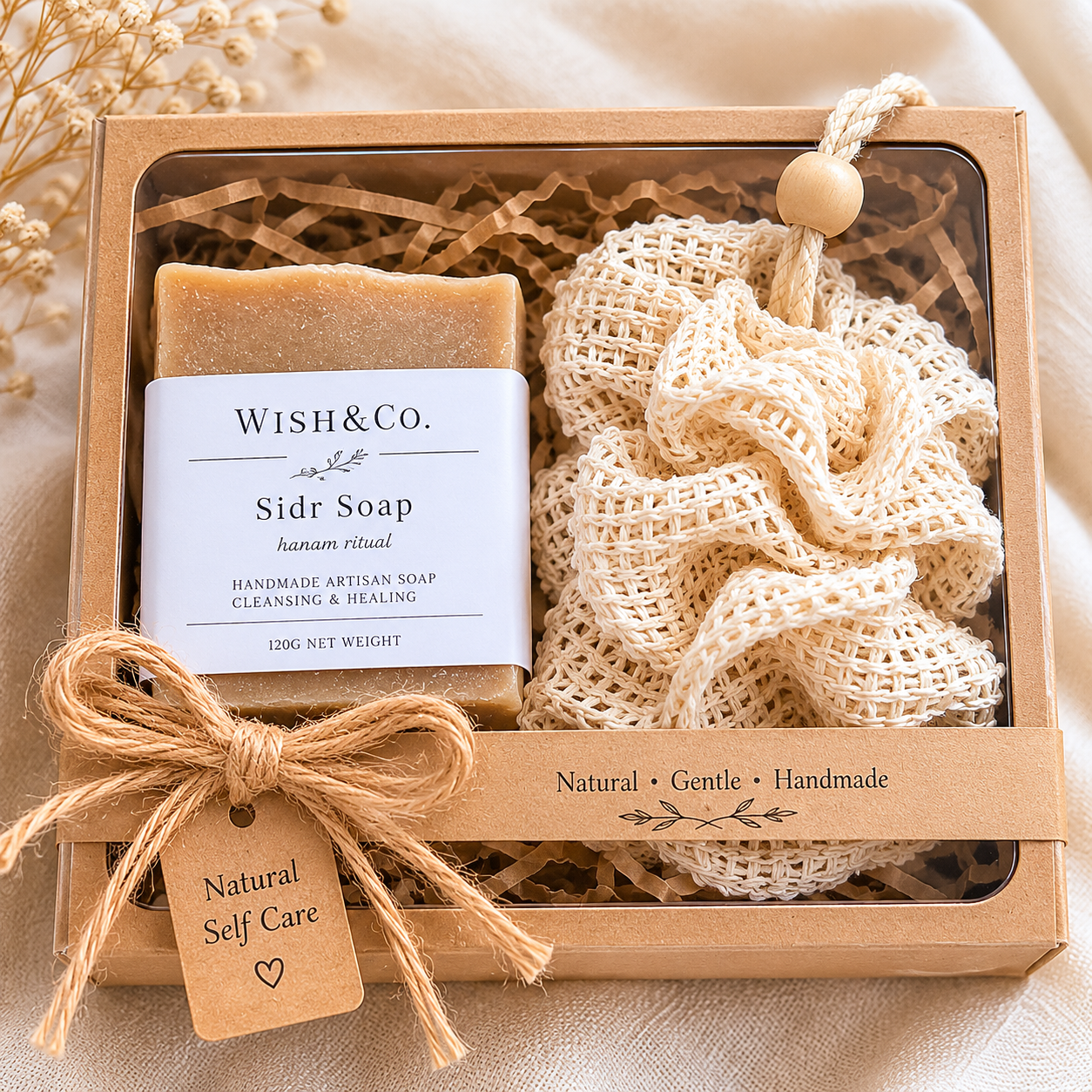 Sidr Soap & Loofah Pack