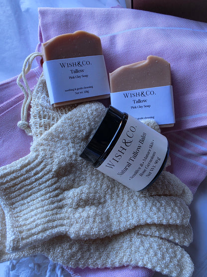 Pink Clay & Tallow Soap