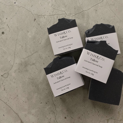 Tallow & Activated Charcoal Soap