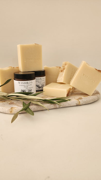 Whipped Tallow Balm Rose & Chamomile