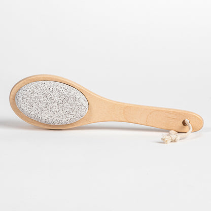 Wooden Bath Brush with Pumice