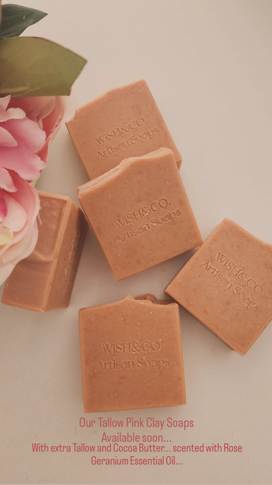Tallow & Pink Clay Soap