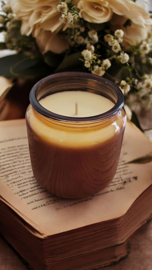 Unscented Apothecary Candle