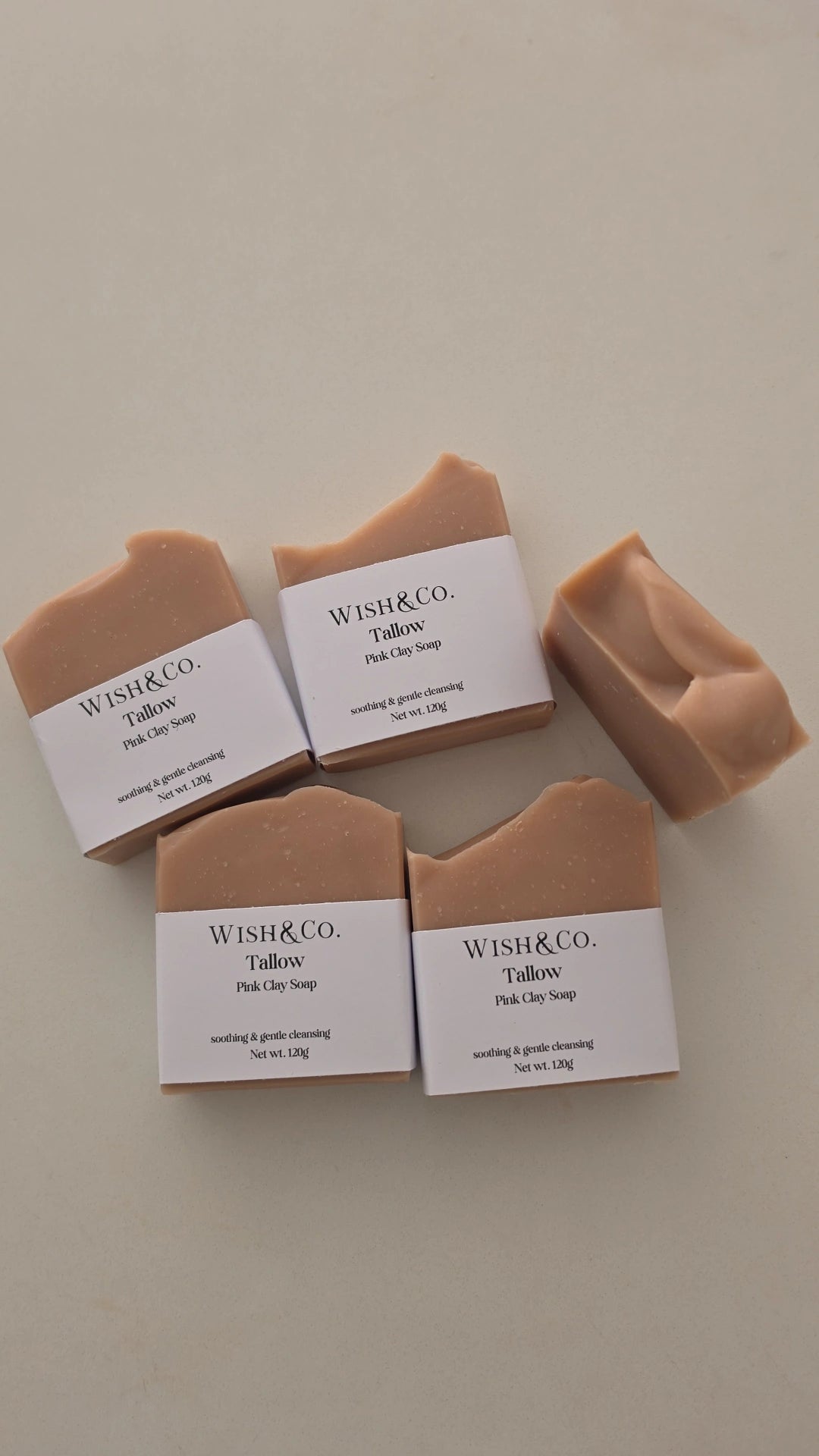 Pink Clay & Tallow Soap